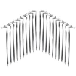 20PC 7inch Secure and stable, 7-shaped ground spikes, a must-have for outdoor tents. High-strength and windproof.