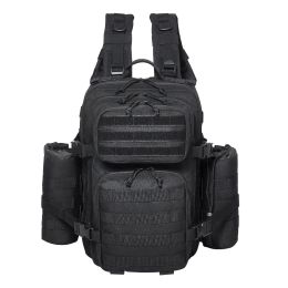 Tactical Backpack, 25L Military Tactical Backpack with Molle Design & 3 Compartments, Army Assault Pack Bag for Men and Women